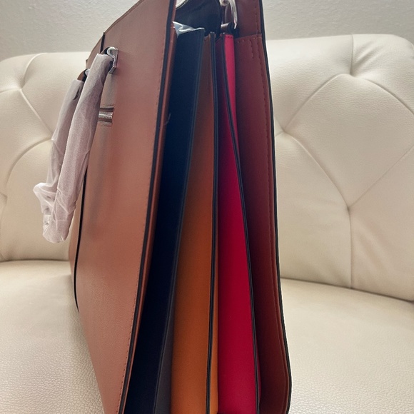 Cluci briefcase leather for woman - Picture 7 of 8